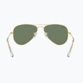 Okulary przeciwsłoneczne dziecięce Ray-Ban Aviator arista gold/dark green 5
