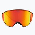 Gogle narciarskie Neon Ice black/orange/mirror red/amber 3