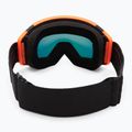 Gogle narciarskie Neon Ice black/orange/mirror red/amber 4