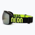 Gogle narciarskie Neon Beam black/yellow/mirror bronze 4