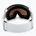 Gogle narciarskie Neon Beam white/white/mirror acciaio 3