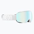Gogle narciarskie Neon Beam white/white/mirror acciaio