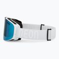 Gogle narciarskie Neon Light white/white/mirror acciaio 4