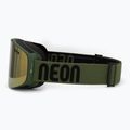 Gogle narciarskie Neon Light army green/mirror bronze 4
