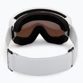 Gogle narciarskie Neon Force Otg white/white/mirror acciaio 3