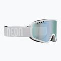Gogle narciarskie Neon Force Otg white/white/mirror acciaio 5