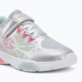 Buty dziecięce Champion Wave Tri G PS Low Cut silver/blue burgundy/imperial light blue 7