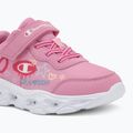 Buty dziecięce Champion Funfair Print G PS Low Cut blue burgundy/flash/fluorescent pink 7