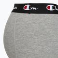 Bokserki męskie Champion Trunk Knit oxford grey melange/oxford grey melange/black 7