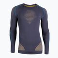 Bluza termoaktywna męska UYN Evolutyon UW Shirt charcoal/gold/atlantic