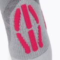 Skarpety narciarskie damskie UYN Ski Touring silver/fuchsia 3
