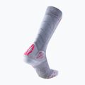 Skarpety narciarskie damskie UYN Ski Touring silver/fuchsia 6