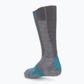 Skarpety narciarskie damskie UYN Ski Comfort Fit grey/turquoise 2