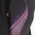 Longsleeve termoaktywny damski UYN Evolutyon UW Shirt Turtle Neck anthracite melange/raspberry/purple 3