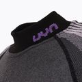 Longsleeve termoaktywny damski UYN Evolutyon UW Shirt Turtle Neck anthracite melange/raspberry/purple 4