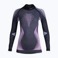 Longsleeve termoaktywny damski UYN Evolutyon UW Shirt Turtle Neck anthracite melange/raspberry/purple 6