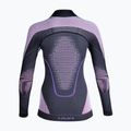 Longsleeve termoaktywny damski UYN Evolutyon UW Shirt Turtle Neck anthracite melange/raspberry/purple 7