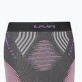 Spodnie termoaktywne damskie UYN Evolutyon UW Medium anthracite melange/raspberry/purple 3