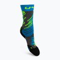 Skarpety narciarskie dziecięce UYN Ski Junior medium grey melange/turquoise