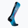 Skarpety snowboardowe damskie UYN Ski Snowboard turquoise/black 6