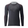 Bluza termoaktywna męska UYN Evolutyon Comfort UW Shirt charcoal/white/red 4