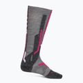 Skarpety narciarskie damskie UYN Ski Merino light grey/pink 2