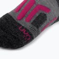 Skarpety narciarskie damskie UYN Ski Merino light grey/pink 5