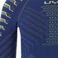 Longsleeve termoaktywny męski UYN Resilyon UW Shirt Round Neck dark blue/yellow 3