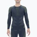 Longsleeve termoaktywny męski UYN Resilyon UW Shirt Round Neck dark blue/yellow 6