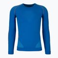 Bluza termoaktywna męska UYN Evolutyon UW Shirt blue/blue/orange shiny