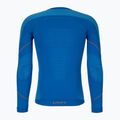 Longsleeve termoaktywny męski UYN Evolutyon UW Shirt blue/blue/orange shiny 2