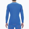 Longsleeve termoaktywny męski UYN Evolutyon UW Shirt blue/blue/orange shiny 5