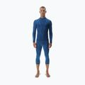 Bluza termoaktywna męska UYN Elevatyon Biomorph Turtle Neck blue atoll 2