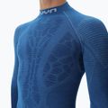 Longsleeve termoaktywny męski UYN Elevatyon Biomorph Turtle Neck blue atoll 5