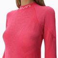 Longsleeve termoaktywny damski UYN Elevation Biomorph LS Turtle Neck pink yarrow 5