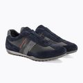 Buty męskie Geox Wells navy/burgundy 4