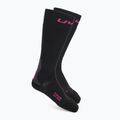 Skarpety narciarskie damskie UYN Ski One Alpine Merino black/pink