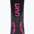 Skarpety narciarskie damskie UYN Ski One Alpine Merino black/pink 3
