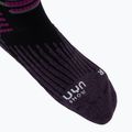 Skarpety snowboardowe damskie UYN Ski Snowboard black/purple 3