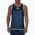 Koszulka treningowa męska LEONE 1947 Double Face Boxing Singlet blue/red