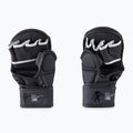 Rękawice sparingowe LEONE 1947 Black Edition MMA black 4