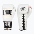 Rękawice bokserskie LEONE 1947 Shock Plus white