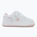 Buty dziecięce Champion RD18 2.0 LOW G PS Low Cut wht/pmp 2