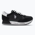 Buty męskie U.S. Polo Assn. CLEEF006B black/white