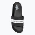 Klapki męskie U.S. Polo Assn. SKYE002 black/white 5