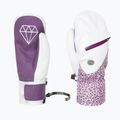 Rękawice snowboardowe damskie Level Pulsar Mitt pk white