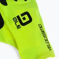 Rękawiczki rowerowe Alé Velocissimo fluo yellow/black 4