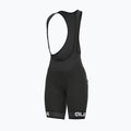 Spodenki rowerowe damskie Alé Traguardo Bibshorts black/white