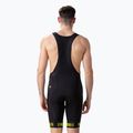 Spodenki rowerowe męskie Alé Strada Bibshorts black/fluo yellow 2