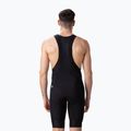 Spodenki rowerowe męskie Alé Agonista Plus Bibshort black/white 3